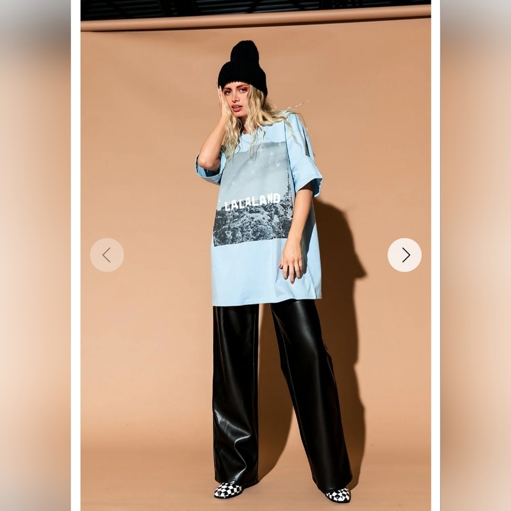NWOT Dressed in Lala Oversized Lalaland T Shirt